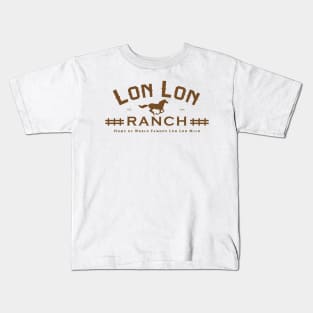 Lon Lon Ranch Logo Kids T-Shirt